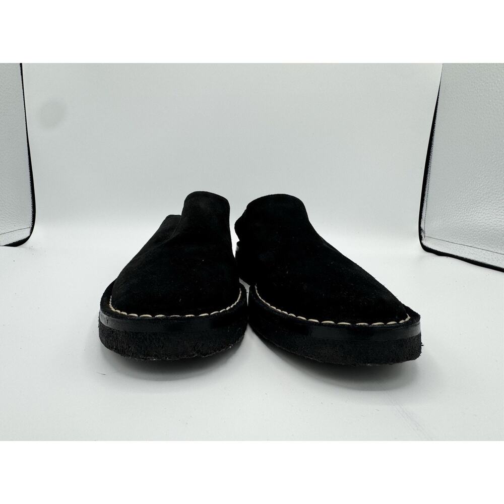 Ann Demeulemeester Vintage 90’s Black Suede Mules. Gum Sole - Picture 2 of 12